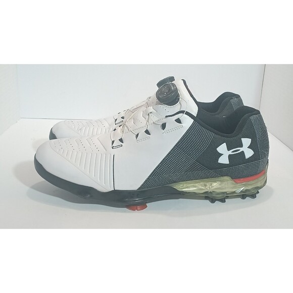 Under Armour Spieth 2 Golf Shoes Mens Sz 10 - Picture 3 of 12